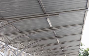 installing All Saints South Elmham metal roofing